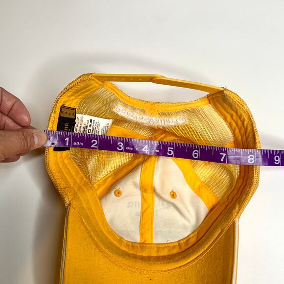 CORONA EXTRA CERVEZA Yellow Puerto Vallarta Mesh Trucker Hat Snapback Cap Beer - Picture 9 of 9